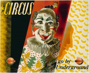London Underground Circus poster